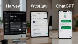Harvey vs westlaw vs chatgpt